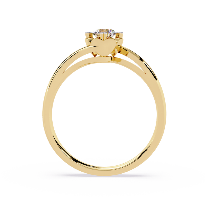 lab grown diamond | moissanite Jewellery The Miracle Curl Lab Grown Diamond OR Moissanite Ring by Rabbito Jewels