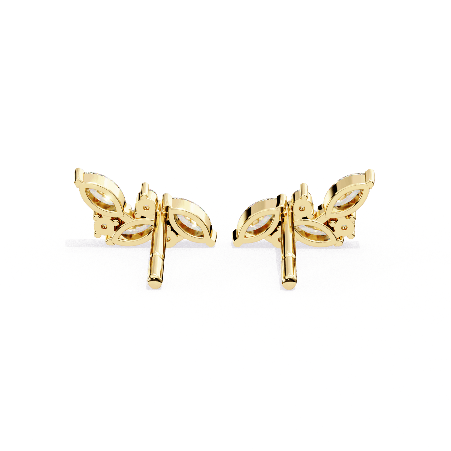 lab grown diamond | moissanite Jewellery Orion’s Spark Lab Grown OR Moissanite Earrings by Rabbito Jewels