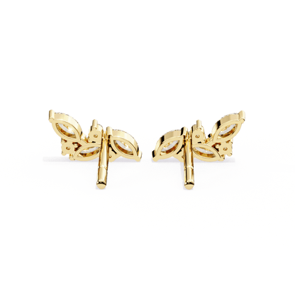 lab grown diamond | moissanite Jewellery Orion’s Spark Lab Grown OR Moissanite Earrings by Rabbito Jewels