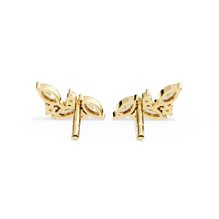 lab grown diamond | moissanite Jewellery Orion’s Spark Lab Grown OR Moissanite Earrings by Rabbito Jewels