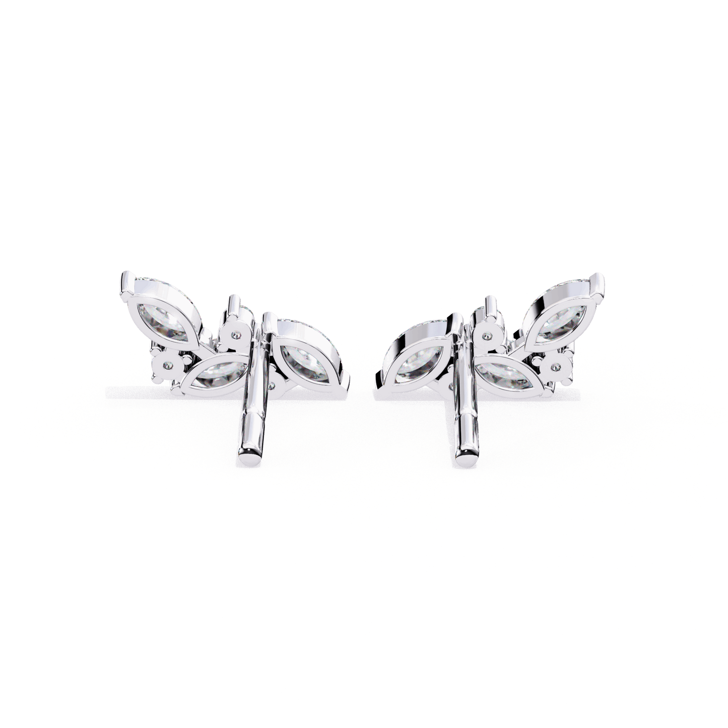 lab grown diamond | moissanite Jewellery Orion’s Spark Lab Grown OR Moissanite Earrings by Rabbito Jewels