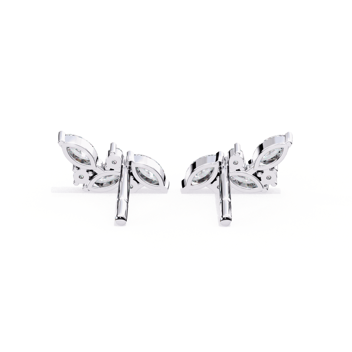 lab grown diamond | moissanite Jewellery Orion’s Spark Lab Grown OR Moissanite Earrings by Rabbito Jewels