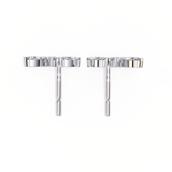 lab grown diamond | moissanite Jewellery Orion’s Spark Lab Grown OR Moissanite Earrings by Rabbito Jewels