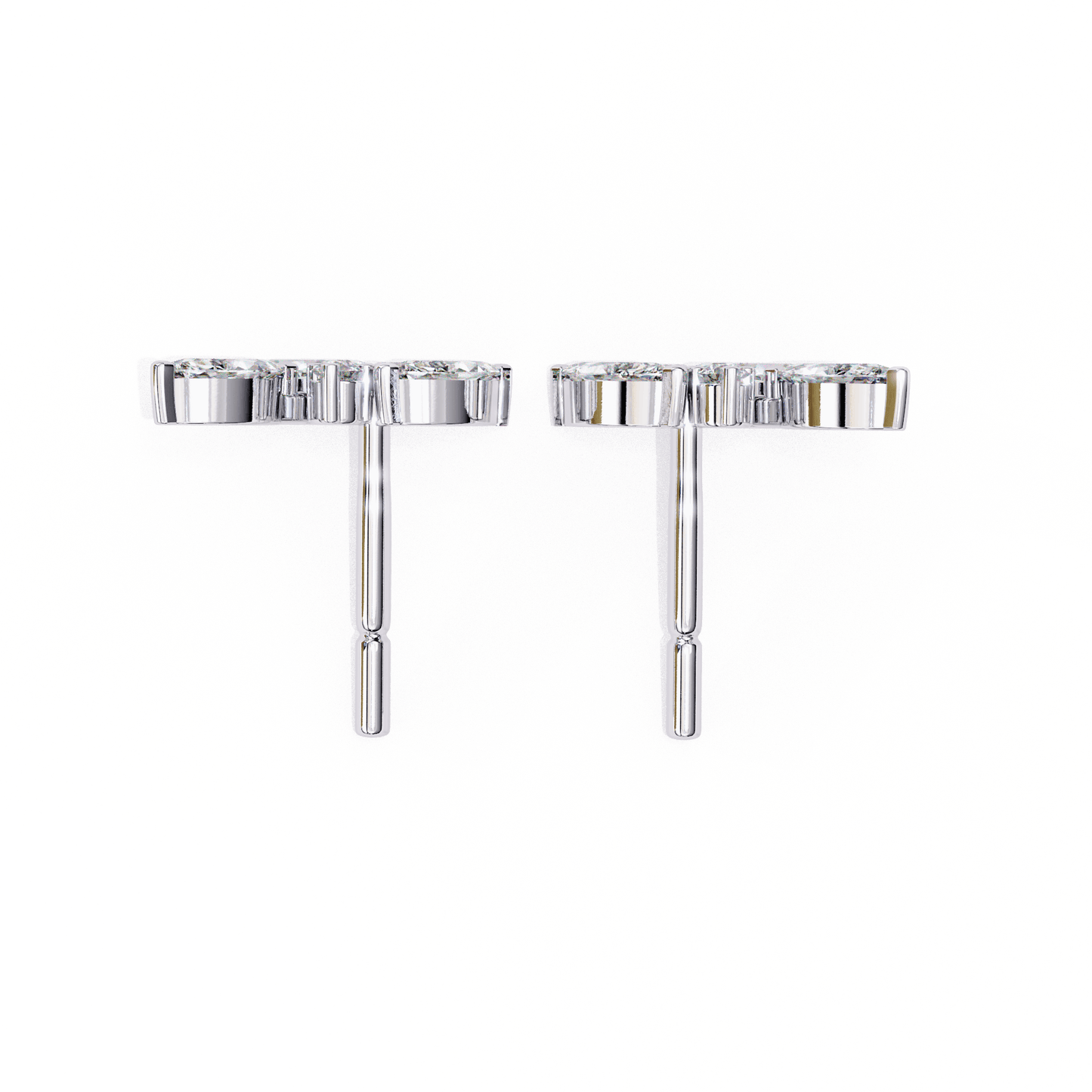 lab grown diamond | moissanite Jewellery Orion’s Spark Lab Grown OR Moissanite Earrings by Rabbito Jewels