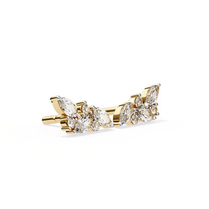 lab grown diamond | moissanite Jewellery Orion’s Spark Lab Grown OR Moissanite Earrings by Rabbito Jewels