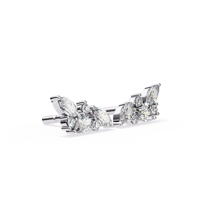 lab grown diamond | moissanite Jewellery Orion’s Spark Lab Grown OR Moissanite Earrings by Rabbito Jewels