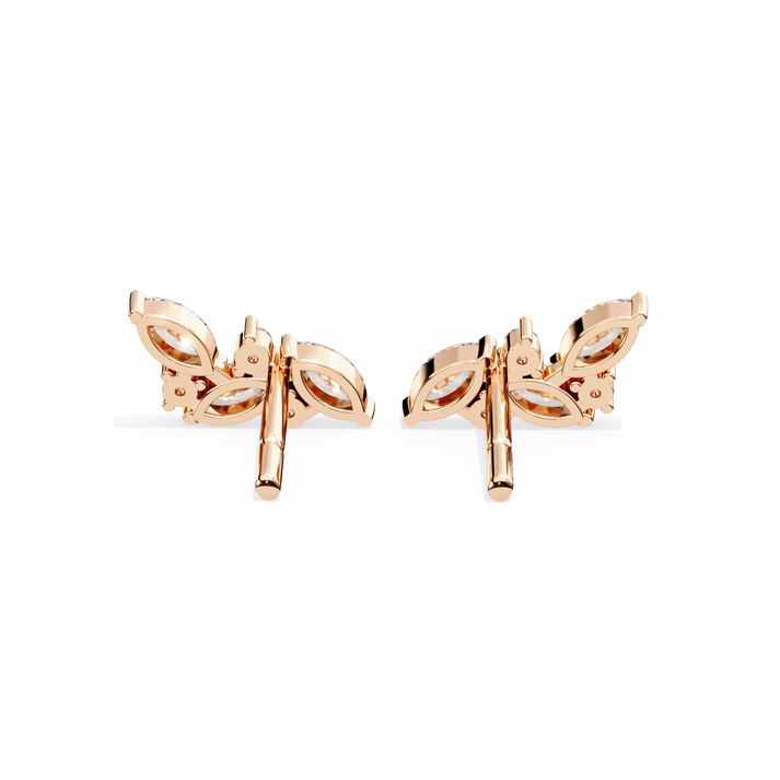 lab grown diamond | moissanite Jewellery Orion’s Spark Lab Grown OR Moissanite Earrings by Rabbito Jewels