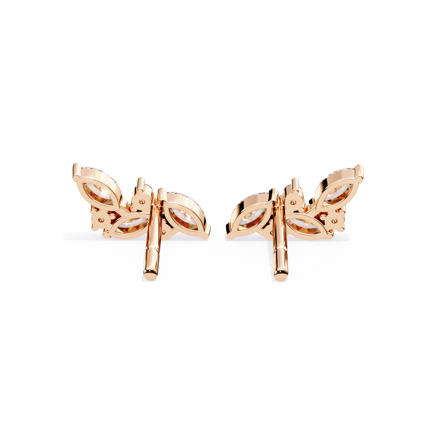 lab grown diamond | moissanite Jewellery Orion’s Spark Lab Grown OR Moissanite Earrings by Rabbito Jewels