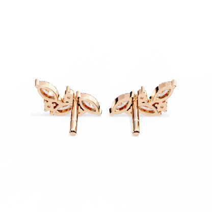 lab grown diamond | moissanite Jewellery Orion’s Spark Lab Grown OR Moissanite Earrings by Rabbito Jewels