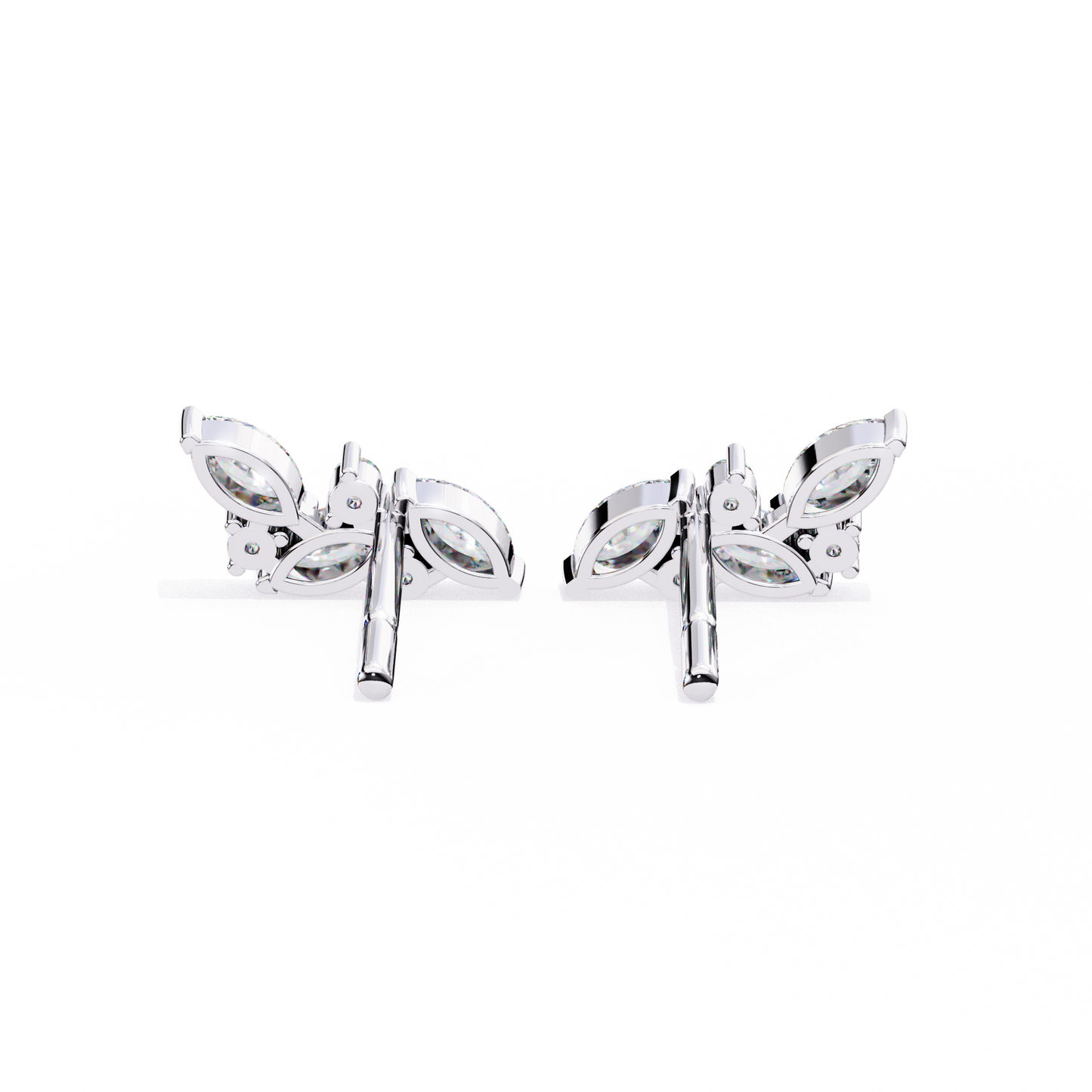 lab grown diamond | moissanite Jewellery Orion’s Spark Lab Grown OR Moissanite Earrings by Rabbito Jewels