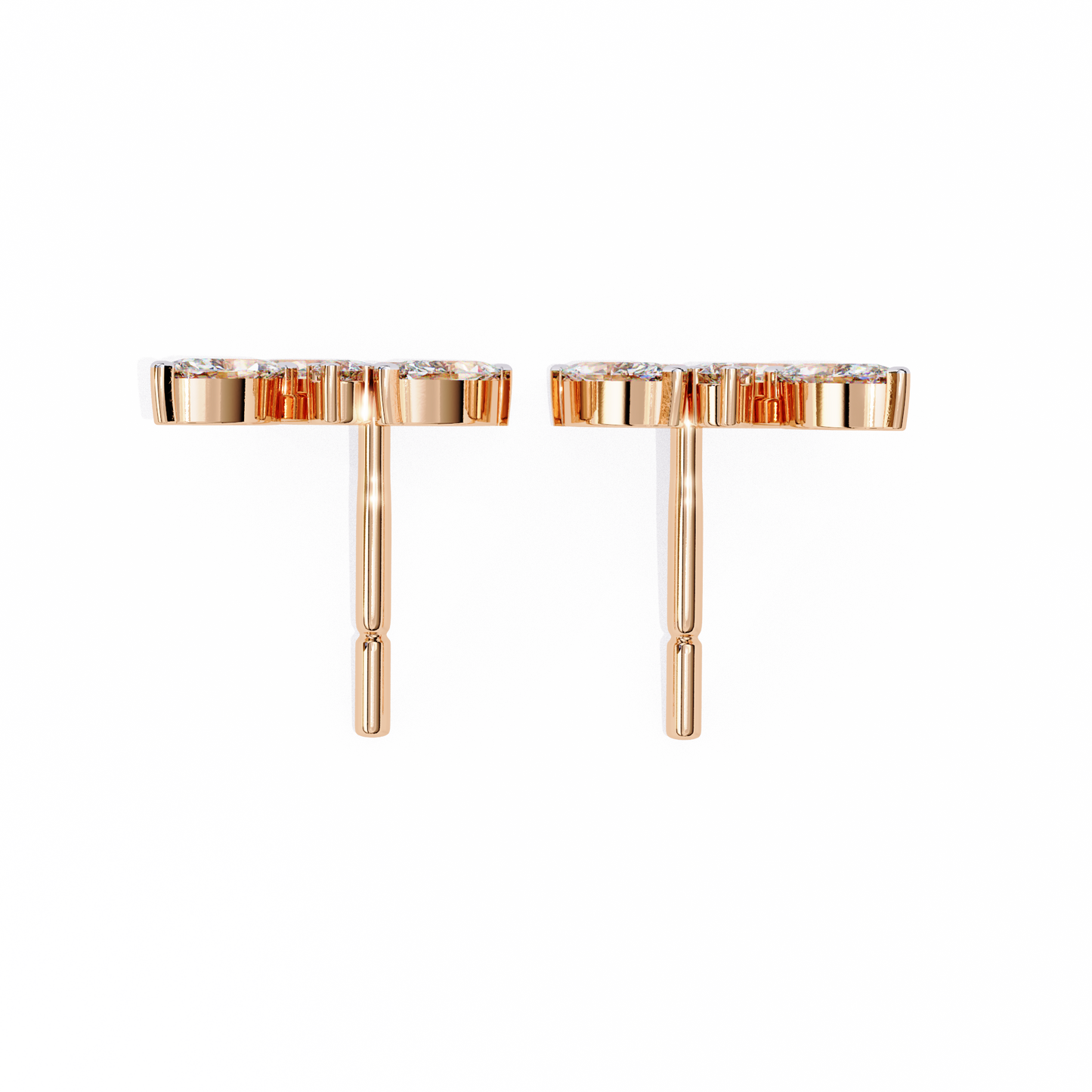 lab grown diamond | moissanite Jewellery Orion’s Spark Lab Grown OR Moissanite Earrings by Rabbito Jewels