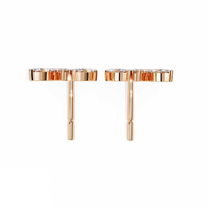 lab grown diamond | moissanite Jewellery Orion’s Spark Lab Grown OR Moissanite Earrings by Rabbito Jewels