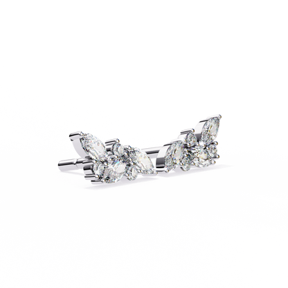 lab grown diamond | moissanite Jewellery Orion’s Spark Lab Grown OR Moissanite Earrings by Rabbito Jewels
