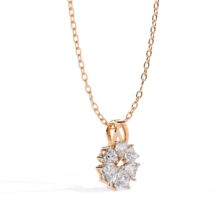 lab grown diamond | moissanite Jewellery Erasmus Lab Grown Diamond OR Moissanite Pendant by Rabbito Jewels