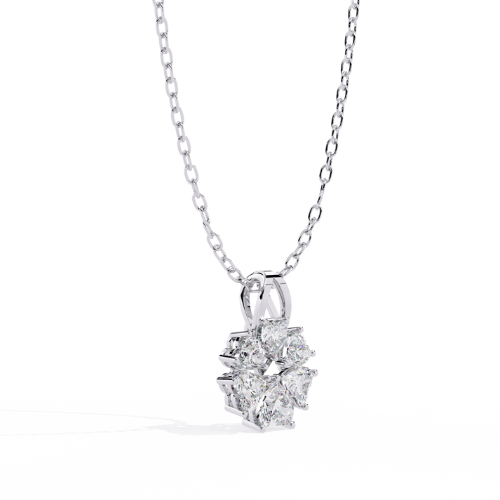 lab grown diamond | moissanite Jewellery Erasmus Lab Grown Diamond OR Moissanite Pendant by Rabbito Jewels