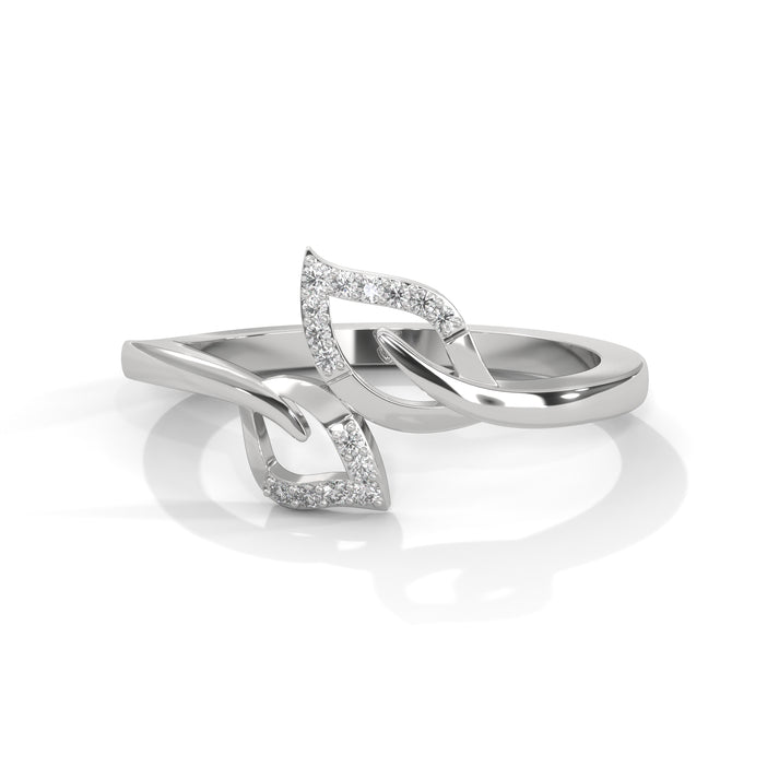 lab grown diamond | moissanite Jewellery Omana Strast Lab Grown Diamond OR Moissanite Ring Silver by Rabbito Jewels