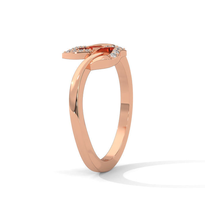 lab grown diamond | moissanite Jewellery Omana Strast Lab Grown Diamond OR Moissanite Ring by Rabbito Jewels