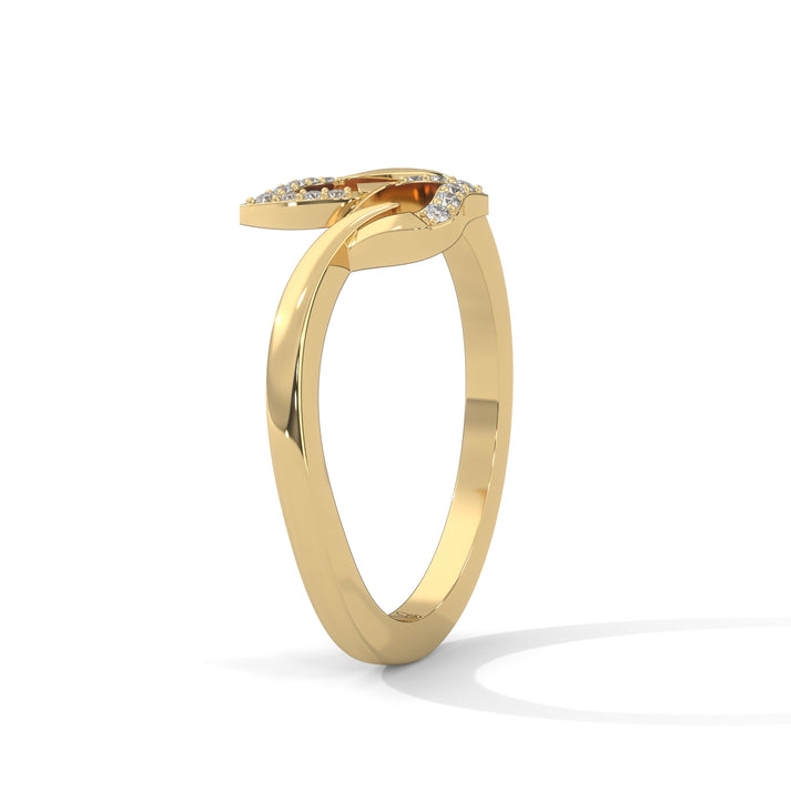 lab grown diamond | moissanite Jewellery Omana Strast Lab Grown Diamond OR Moissanite Ring by Rabbito Jewels