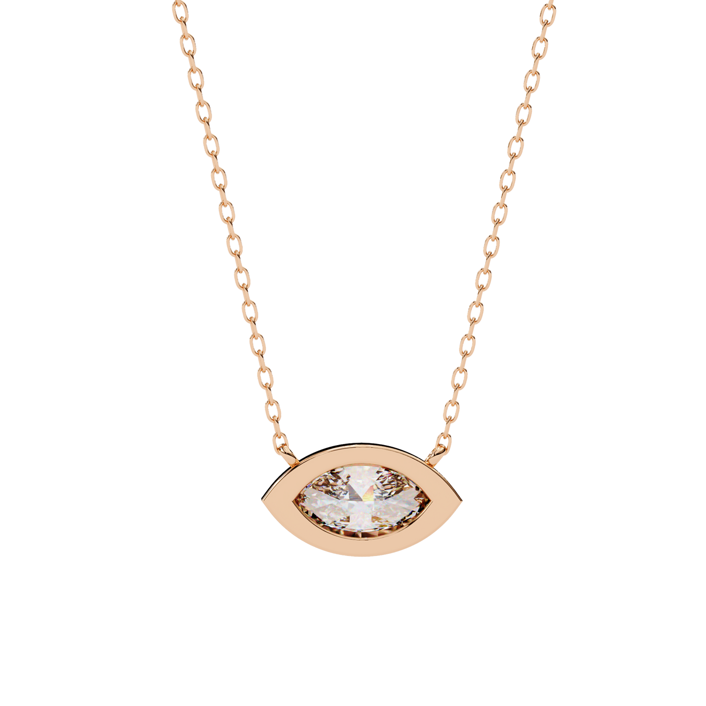 lab grown diamond | moissanite Jewellery Elena Lab Grown Diamond OR Moissanite Pendant by Rabbito Jewels