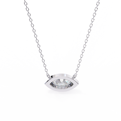 lab grown diamond | moissanite Jewellery Elena Lab Grown Diamond OR Moissanite Pendant by Rabbito Jewels