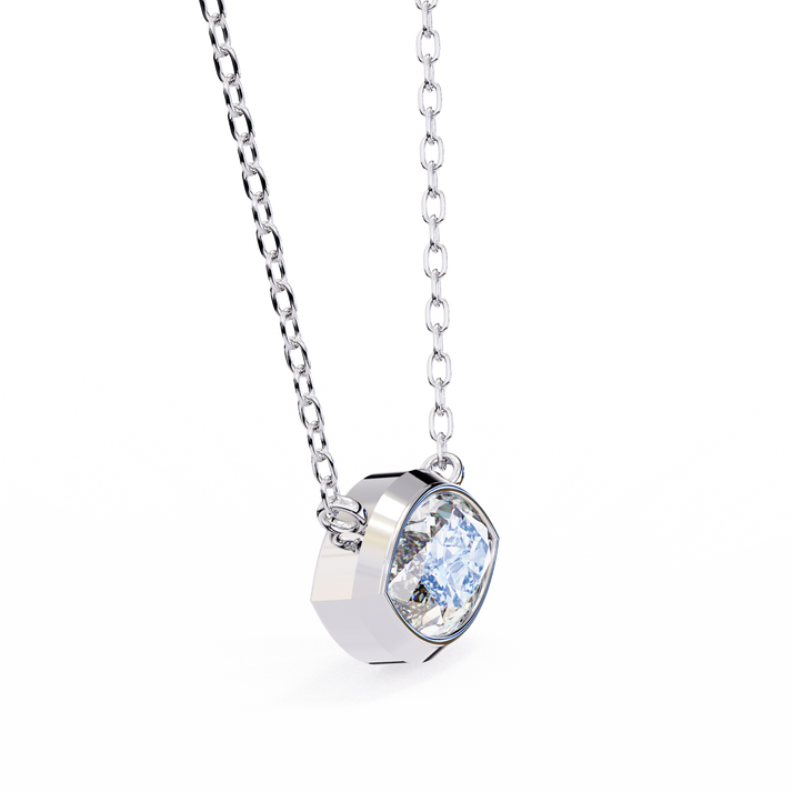 lab grown diamond | moissanite Jewellery Elena Lab Grown Diamond OR Moissanite Pendant by Rabbito Jewels