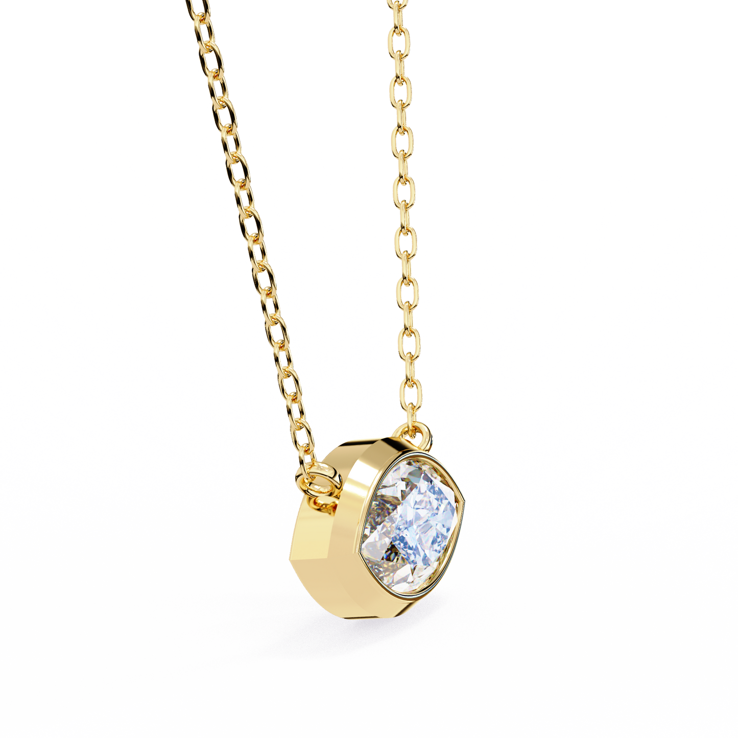 lab grown diamond | moissanite Jewellery Elena Lab Grown Diamond OR Moissanite Pendant by Rabbito Jewels
