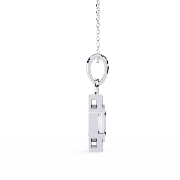 lab grown diamond | moissanite Jewellery Jiona Lab Grown Diamond OR Moissanite Pendant by Rabbito Jewels