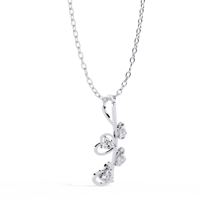 lab grown diamond | moissanite Jewellery Starry Love Lab Grown Diamond OR Moissanite Pendant by Rabbito Jewels