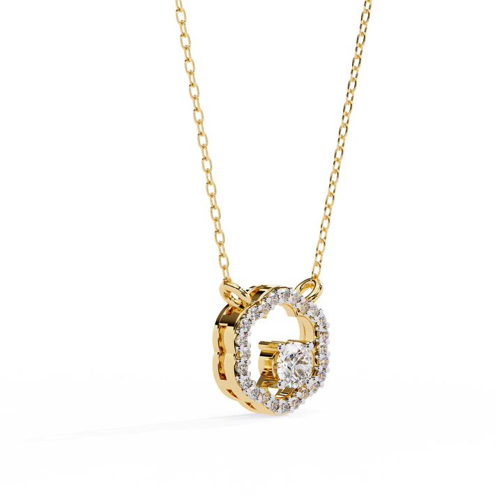lab grown diamond | moissanite Jewellery Oway Charm Lab Grown Diamond OR Moissanite Pendant by Rabbito Jewels