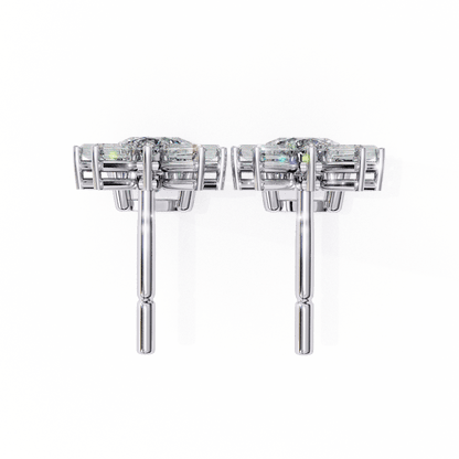 lab grown diamond | moissanite Jewellery Meteor Shine Lab Grown OR Moissanite Earrings by Rabbito Jewels