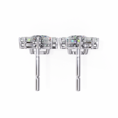 lab grown diamond | moissanite Jewellery Meteor Shine Lab Grown OR Moissanite Earrings by Rabbito Jewels