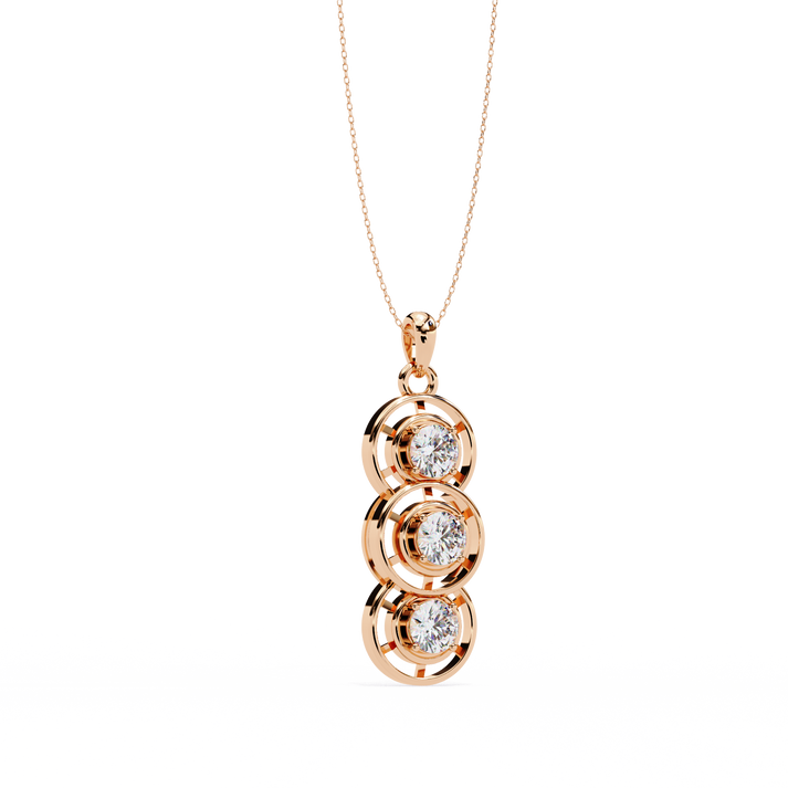 lab grown diamond | moissanite Jewellery Angelice Lab Grown Diamond OR Moissanite Pendant by Rabbito Jewels