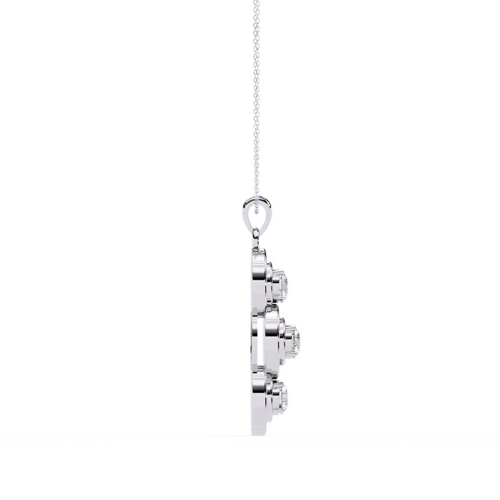 lab grown diamond | moissanite Jewellery Angelice Lab Grown Diamond OR Moissanite Pendant by Rabbito Jewels