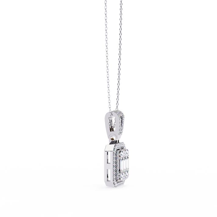 lab grown diamond | moissanite Jewellery Antoinette Lab Grown Diamond OR Moissanite Pendant by Rabbito Jewels