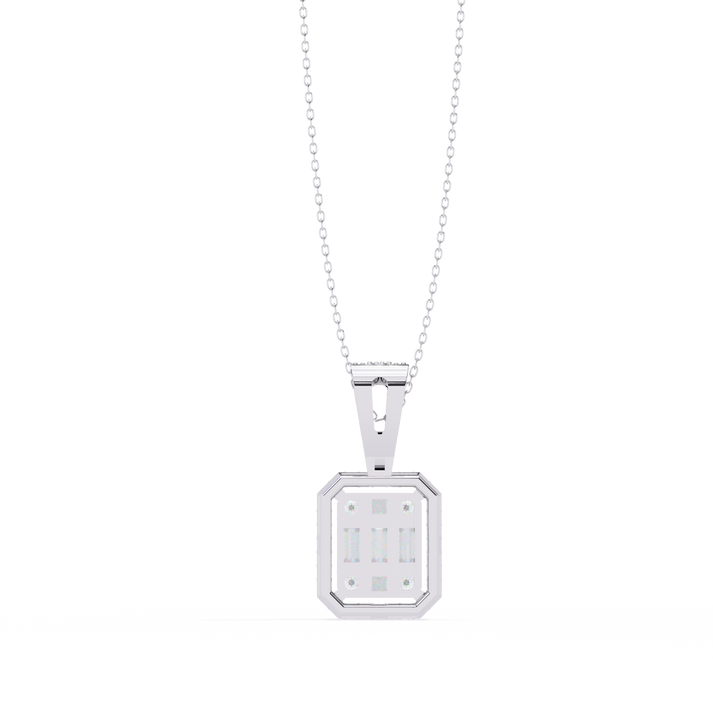 lab grown diamond | moissanite Jewellery Antoinette Lab Grown Diamond OR Moissanite Pendant by Rabbito Jewels
