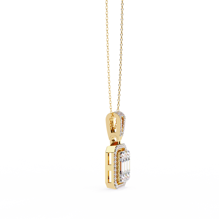 lab grown diamond | moissanite Jewellery Antoinette Lab Grown Diamond OR Moissanite Pendant by Rabbito Jewels