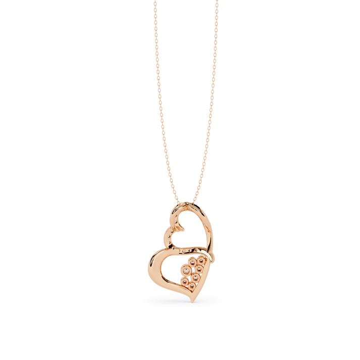 lab grown diamond | moissanite Jewellery Slanting Lab Grown Diamond OR Moissanite Pendant by Rabbito Jewels