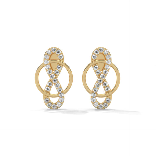 Infinite Ring Earrings