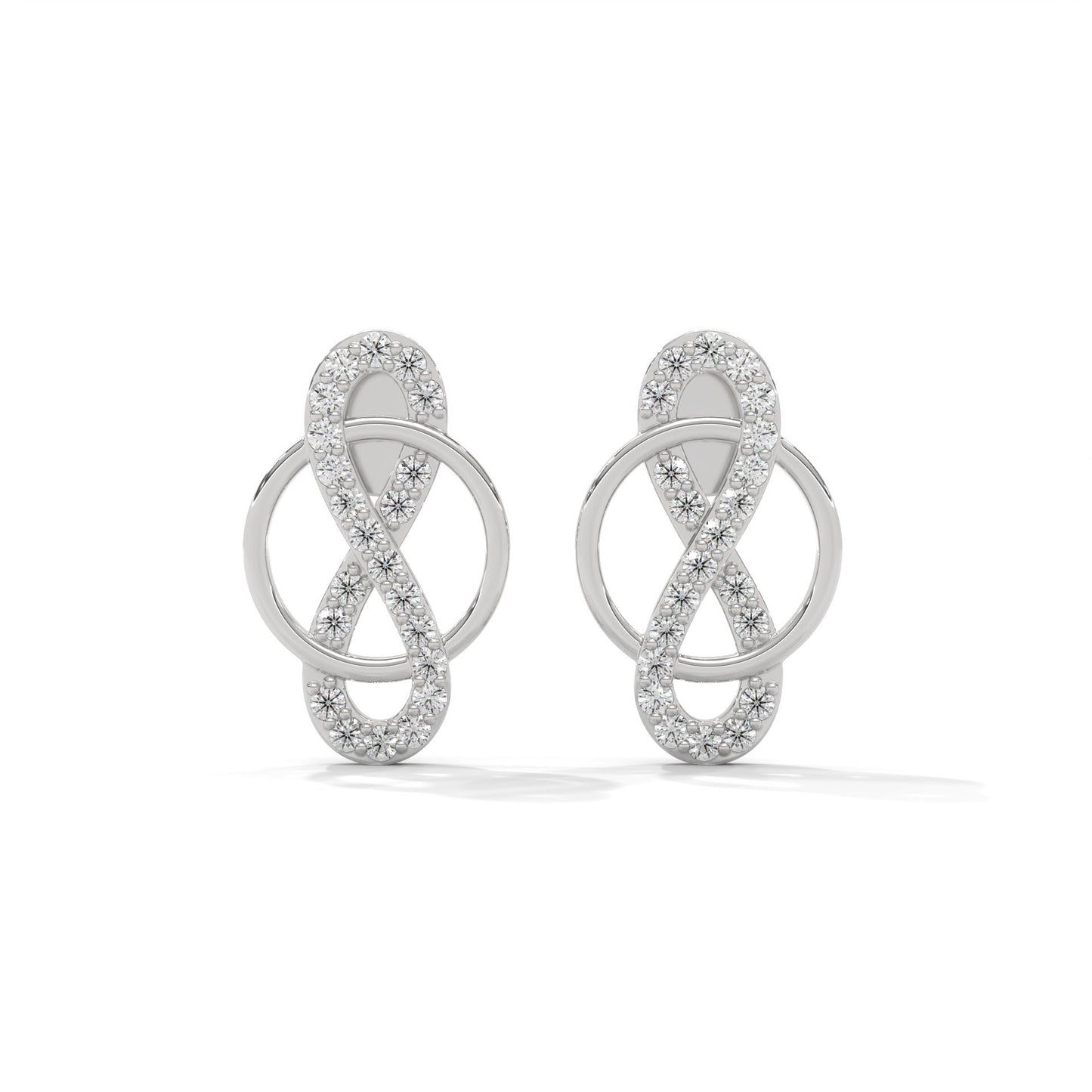 Infinite Ring Earrings