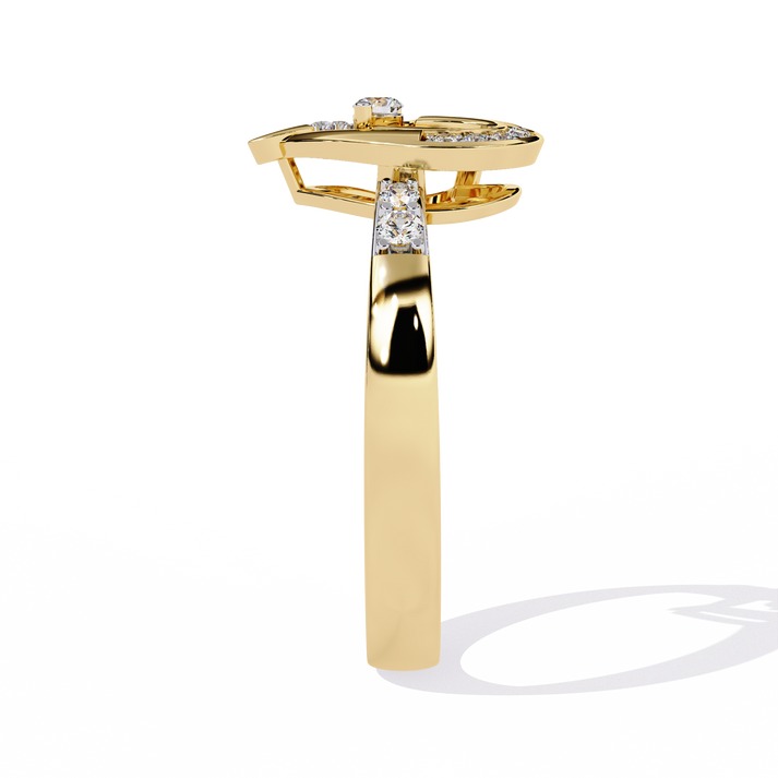 lab grown diamond | moissanite Jewellery The Carolina Lab Grown Diamond OR Moissanite Ring by Rabbito Jewels