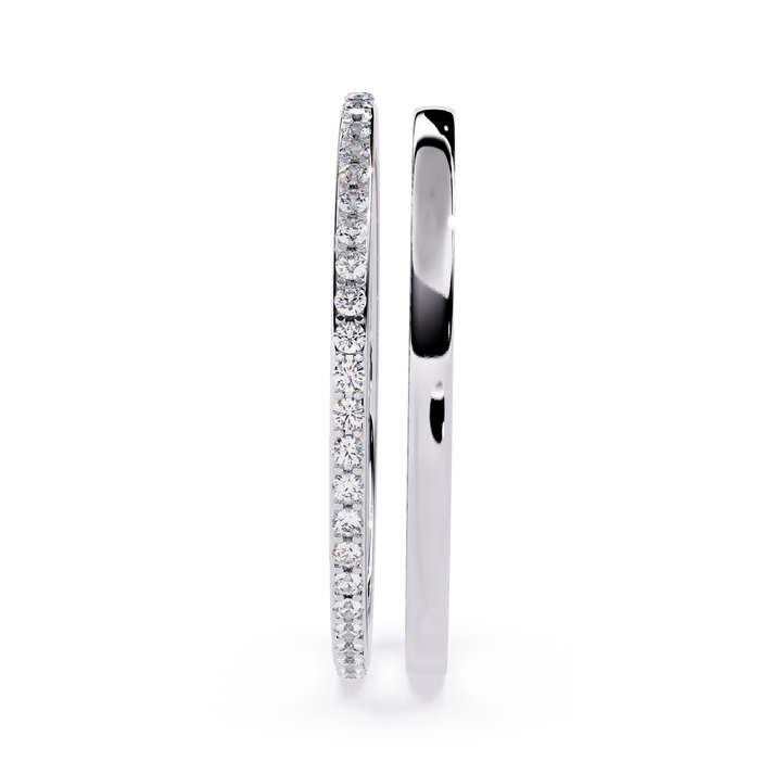 lab grown diamond | moissanite Jewellery Kika Couple Bend Lab Grown Diamond OR Moissanite Ring by Rabbito Jewels