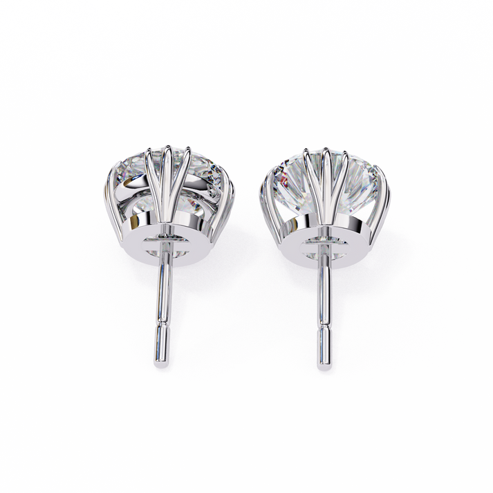lab grown diamond | moissanite Jewellery Aurora’s Kiss Lab Grown OR Moissanite Earrings by Rabbito Jewels