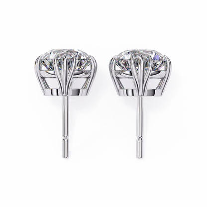 lab grown diamond | moissanite Jewellery Aurora’s Kiss Lab Grown OR Moissanite Earrings by Rabbito Jewels