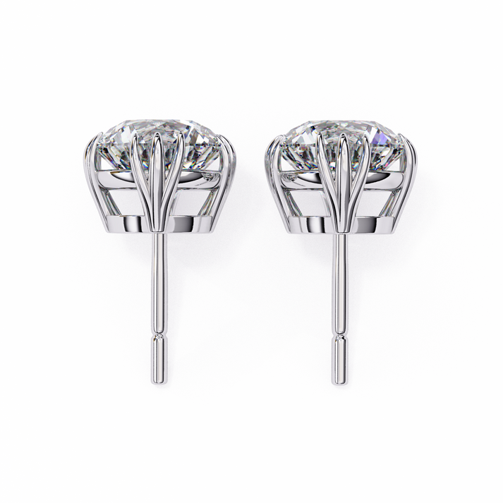 lab grown diamond | moissanite Jewellery Aurora’s Kiss Lab Grown OR Moissanite Earrings by Rabbito Jewels