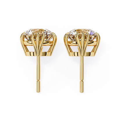 lab grown diamond | moissanite Jewellery Aurora’s Kiss Lab Grown OR Moissanite Earrings by Rabbito Jewels