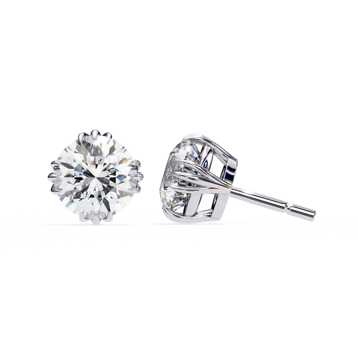 lab grown diamond | moissanite Jewellery Aurora’s Kiss Lab Grown OR Moissanite Earrings by Rabbito Jewels
