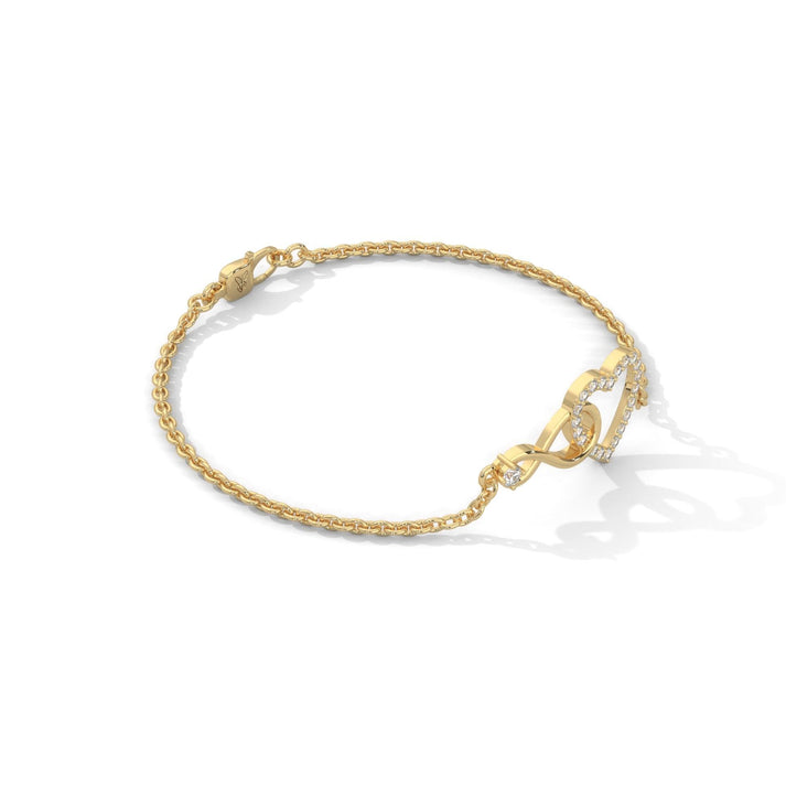 lab grown diamond | moissanite Jewellery Huarty Infinity Lab Grown OR Moissanite Bracelet by Rabbito Jewels