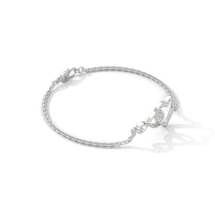 lab grown diamond | moissanite Jewellery Huarty Infinity Lab Grown OR Moissanite Bracelet by Rabbito Jewels