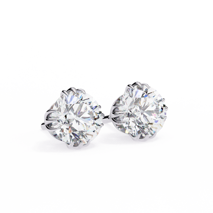 lab grown diamond | moissanite Jewellery Aurora’s Kiss Lab Grown OR Moissanite Earrings by Rabbito Jewels