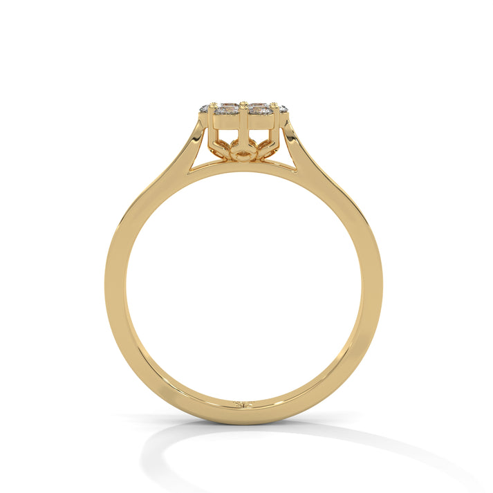 lab grown diamond | moissanite Jewellery Ariana Lab Grown Diamond OR Moissanite Ring by Rabbito Jewels